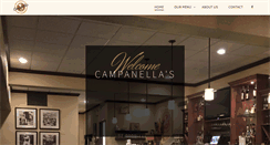 Desktop Screenshot of campanellasrestaurantri.com